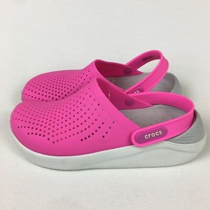 crocs literide electric pink