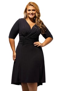 plus size ruched maxi dress