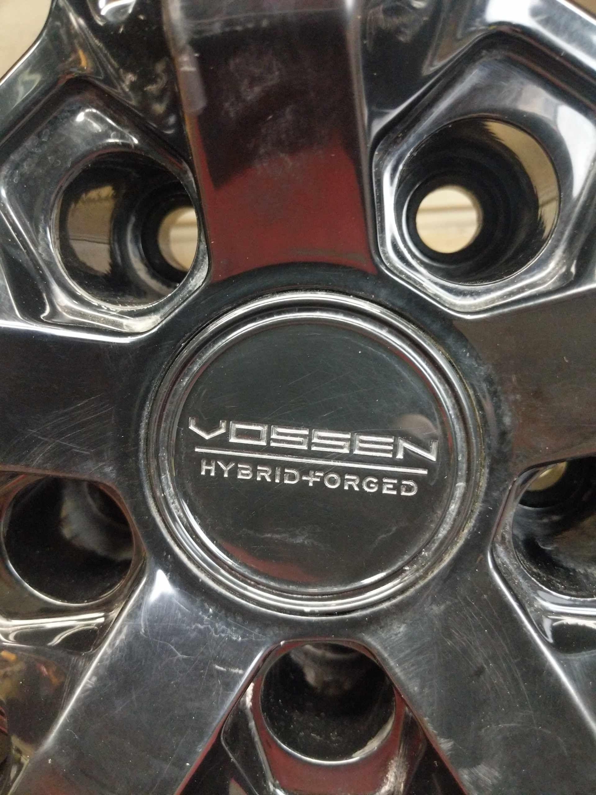 VOSSEN Wheel 20x9 Model HF5 Gloss Black 5x112 Offset 30 HUB 57.10 Audi R8