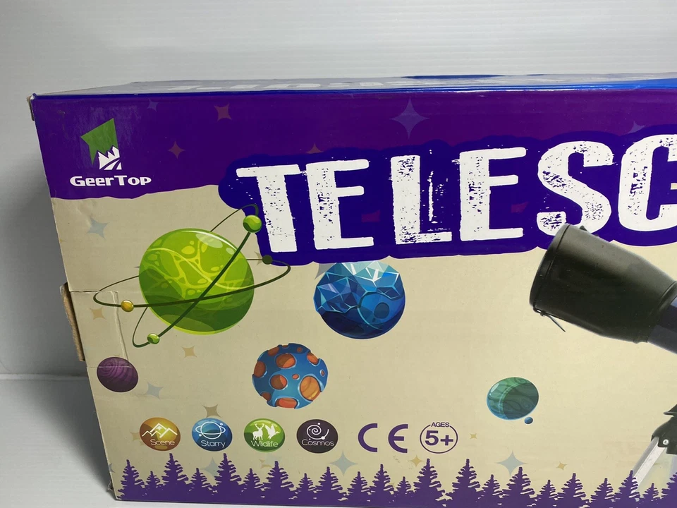 GEERTOP Telescope for Kids & Beginners Portable Astronomical Telescopes F36050S - Image 4 of 4