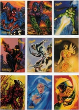 1997 Fleer International Spider-Man You Pick the Base Card Finish Your Set