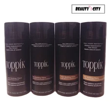 Toppik Hair Building Fibers 55g / 1.94oz(BLACK/ DARK BR/ MEDIUM BR/ LIGHT BROWN)