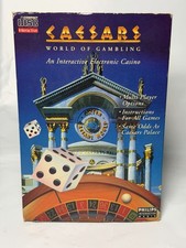 Caesars: World Of Gambling Philips Interactive Media CD-I, 1991 Complete