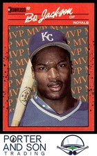 Bo Jackson Bonus MVP's 1990 Donruss #BC-1 Kansas City Royals Baseball Card