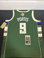 Bobby Portis Signed Autographed Milwaukee Bucks NBA Finals Jersey JSA COA