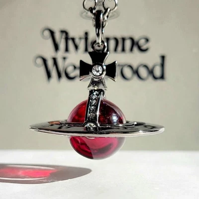 Collana sfera Vivienne Westwood come nuova 80 cm R 6 cm
