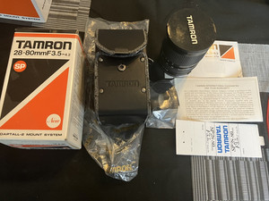 Tamron Adaptall 2 28-80mm F3.5-4.2 27A Macro Wide Zoom Manual Lens.