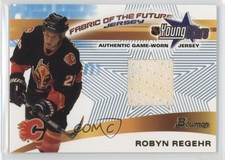 2001-02 Bowman YoungStars Fabric of the Future Jerseys Robyn Regehr #FFJ-RR 0i6