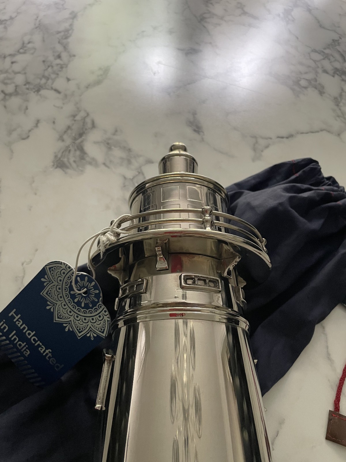 RARE VINTAGE NWT LIGHTHOUSE COCKTAIL SHAKER DECANTER DRINK MIX AUTHENTIC MODELS