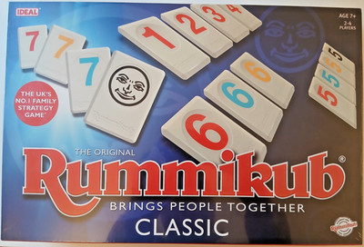 Ideal The Original Rummikub Classic Brettspiel - 106 Spielsteine Neu & Versiegelt Alter 7+