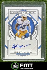 Kenneth Murray RC Auto 2020 Panini National Treasures 22/99 Los Angeles Chargers