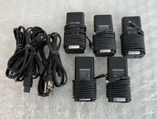 Lot Of 5 Dell Laptop Charger 65W Watt USB Type C AC Power Adapters
