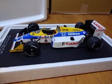 1/18  Williams HONDA FW11B F1 Japanese GP 1987 World Champion #6 Nelson Piquet 1