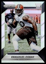 2016 Panini Prizm Silver Prizm Emmanuel Ogbah Rookie Cleveland Browns #265