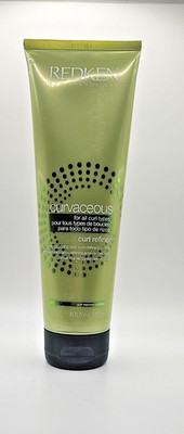 Redken Curvaceous Curl Refiner Moisturizing Curl Defining Primer 8.5 oz New