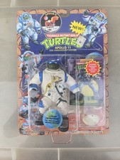 Vintage 1994 TMNT Astronauts Apollo 11 Lunar Leonardo Playmates Figure