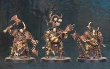 Blight Templars from Warhammer Quest: Darkwater  Age Of Sigmar AoS Nurgle WHFB