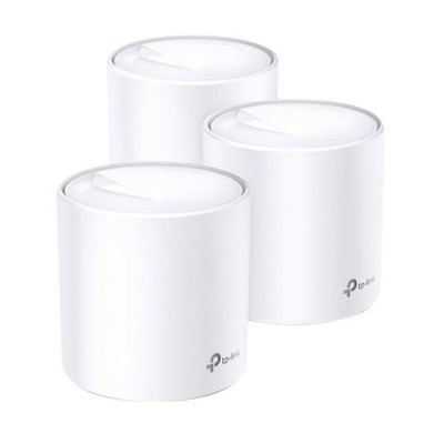 TP-Link Deco X60 Wi-Fi 6 AX5400 Mesh WLAN Set (3 Pack) Dual-Band 5Gbps