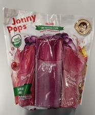 Jonny Pops Frozen Pops 48 Pack Variety Box Natural Fruit Ice Pops Bulk Exp9.2027