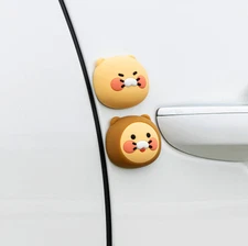 Kakao Friends Car Door Guard 4p set - Ryan & Choonsik | Door Knocking Prevention
