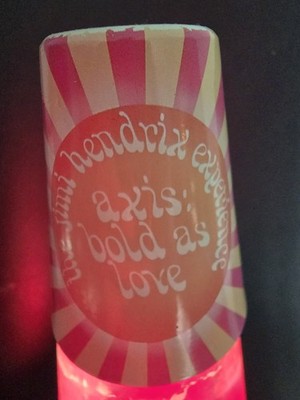 Lava Lamp Jimi Hendrix Axis Bold As Love - Axis Light Lite - Model