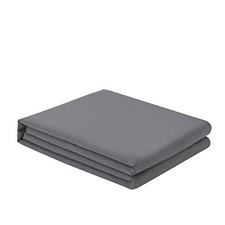 Twin Flat Sheet - Hotel Quality Twin Flat Sheet Only - Twin-1Pack Dark Grey