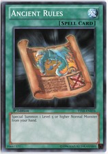 Yugioh - Ancient Rules YSYR-EN034 1st Edition - Starter Deck: Yugi Reloaded