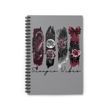 Scorpio Vibes Spiral Notebook - Ruled Lined Journal for Astrology Lovers