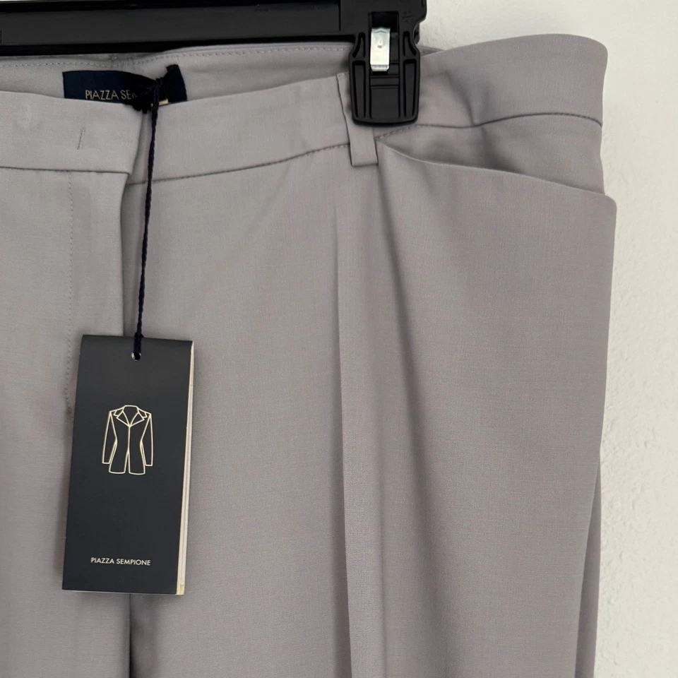 Piazza Sempione Eleonore 裤子,尺寸 46 或 10 连衣裙,职业,正式,灰色 - 全新 — 第 3/4 张图片
