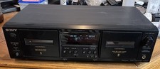 Vintage Sony TC-WE475 Dual Cassette Deck Auto Reverse Dolby Hi-Fi