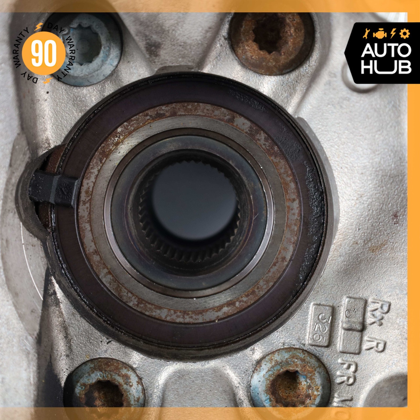12-17 Bentley Continental GT Coupe Rear Right Side Spindle Knuckle Hub OEM