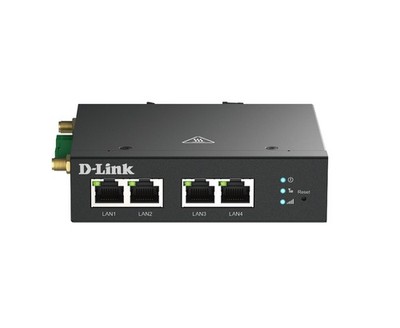 D-LINK DWM-314-T 4G LTE M2M VPN Router 4x Fast Ethernet LAN 1x 4FF-Nano-SIM Slot