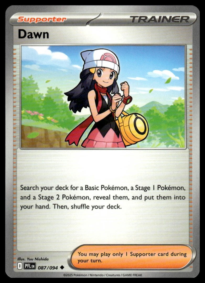 Dawn ME02: Phantasmal Flames 087/094 Normal NM