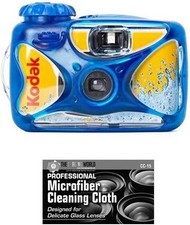 Kodak Water Sport Waterproof 35mm One-Time Single-Use Disposable Camera  Cloth
