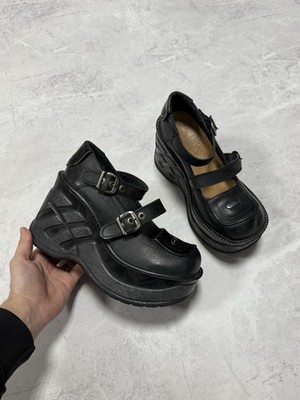 New Rock Platform Sandals Leather 39 Size Shoes Boots