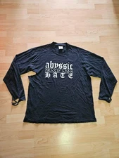 Abyssic Hate Vintage Longsleeve Xl Logo Dsbm