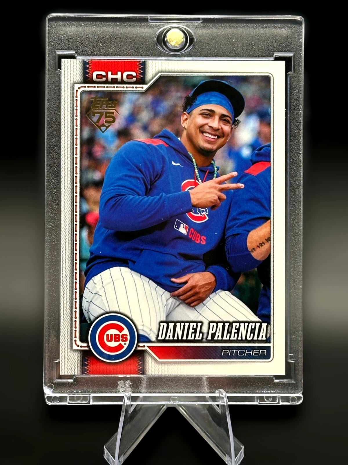 Topps 2026 Series 1 Daniel Palencia Golden Mirror Variation SSP Cubs #158