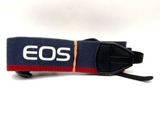 Cinghia Canon EOS blu/rosso collo tracolla fotocamera neck strap