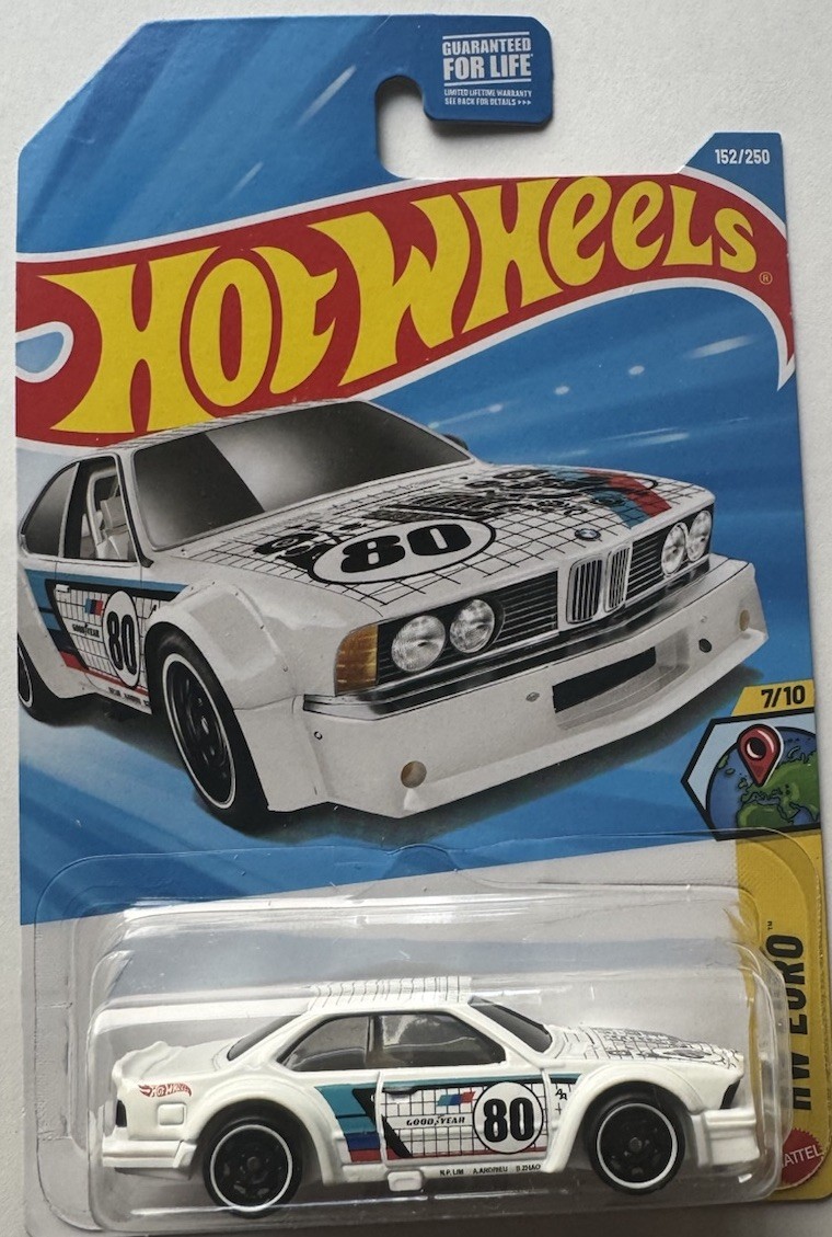 2026 Hot Wheels HW EURO 7/10 BMW 635 CSI 152/250