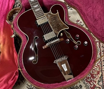 Gibson USA Tal Farlow Wine Red 1995 Hollow Body Rare Guitar Hardcase
