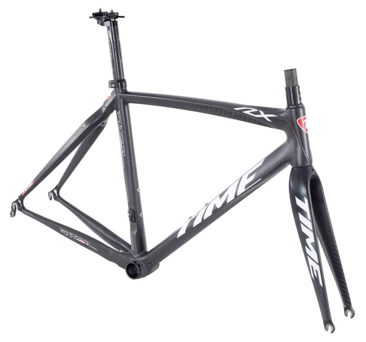 TIME NX Carbon Integral RTM Road Bike Frameset 49cm BLACK 700c QR