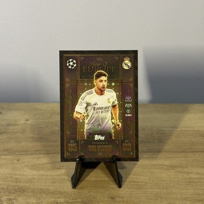 2025-26 Topps Match Attax Extra UEFA UCL FEDERICO VALVERDE #236 Kings of Europe