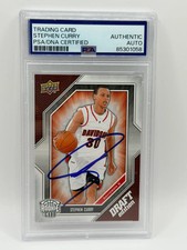 2009 Upper Deck Draft Edition Stephen Curry #34 On-Card Rookie Auto. rookie card picture