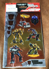 AMERICAN GREETINGS TRANSFORMERS FOIL STICKERS 2 SHEETS 