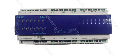 Clipsal C-Bus L5512RVFP Voltage Free Relay Unit   12 Channel | 10A