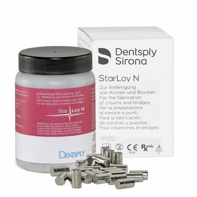 Dentsply StarLoy N Dental Ceramic Bonding Alloy Metal Beryllium Free.(Free Ship)