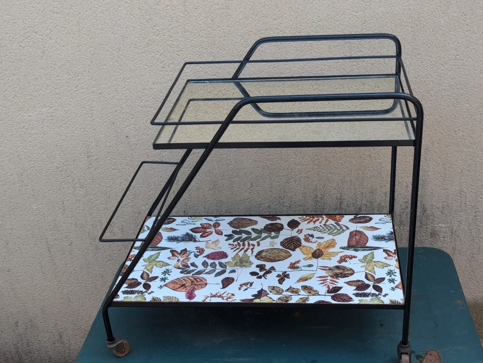 Table Roulante Mategot ? 1950 - Photo 2/4