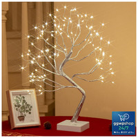 Lichterbaum Lichterzweige 108 Warmweiß Leds USB Batteriebetrieb 45Cm Deko