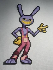 Digital Circus JAX Perler Bead Pixel Art 16”