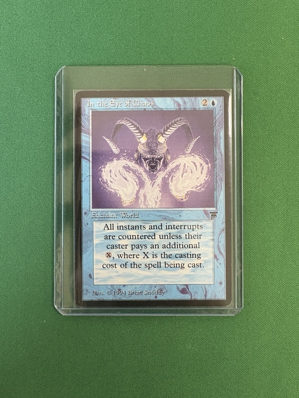 MTG Legends Magic the Gathering English in the Eye of Chaos LP Condition